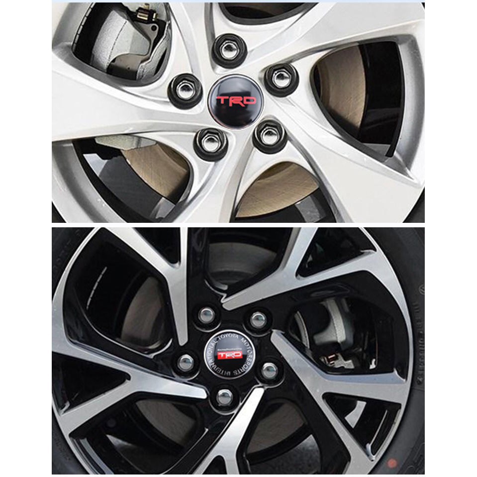 4 Nắp Chụp Mâm Bánh Xe Hơi Toyota Rav4 Yaris Vois Camry