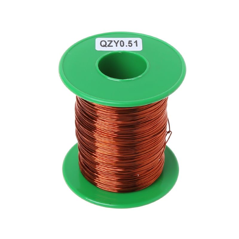 Cuộn Dây Đồng Tráng Polyester Chịu Nhiệt Cao 100m 0.51mm QZY-2 / 180