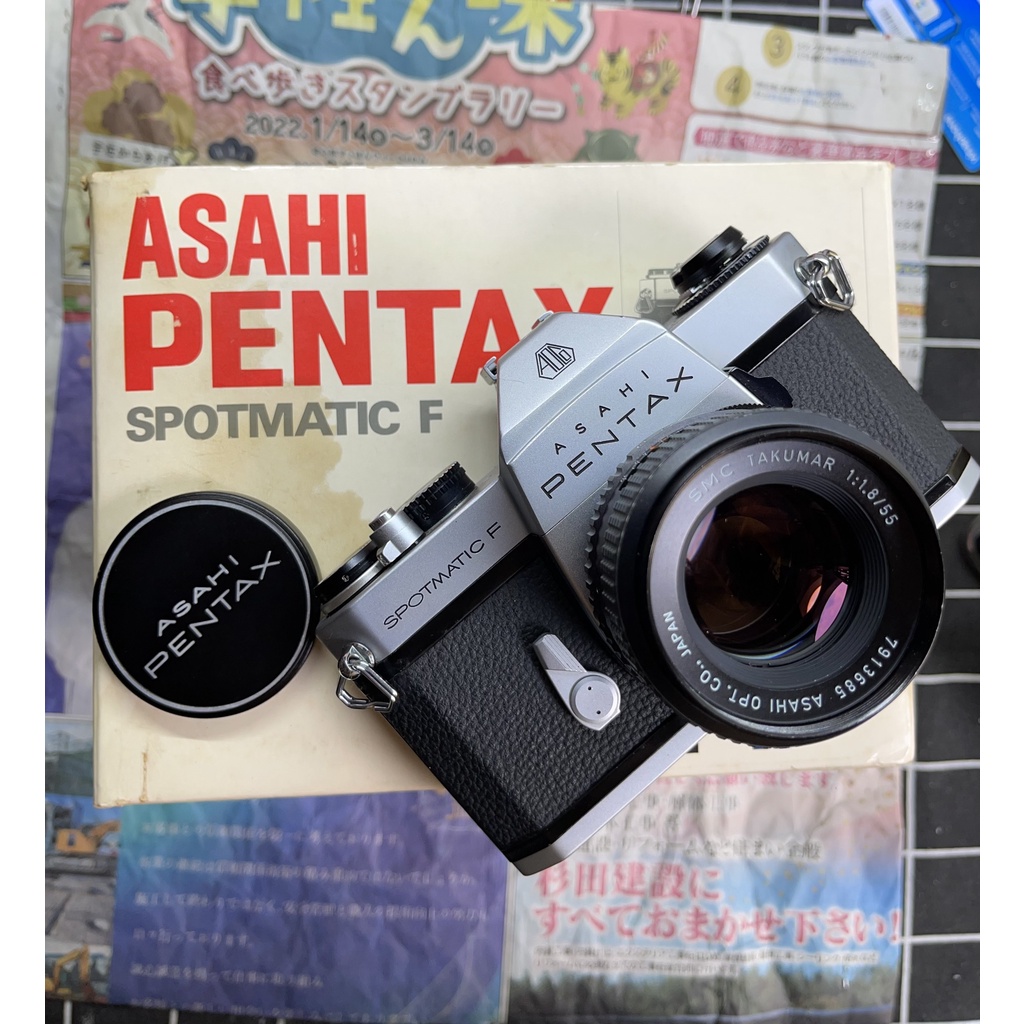 Máy ảnh film Pentax Spotmatic F lens 55f1.8