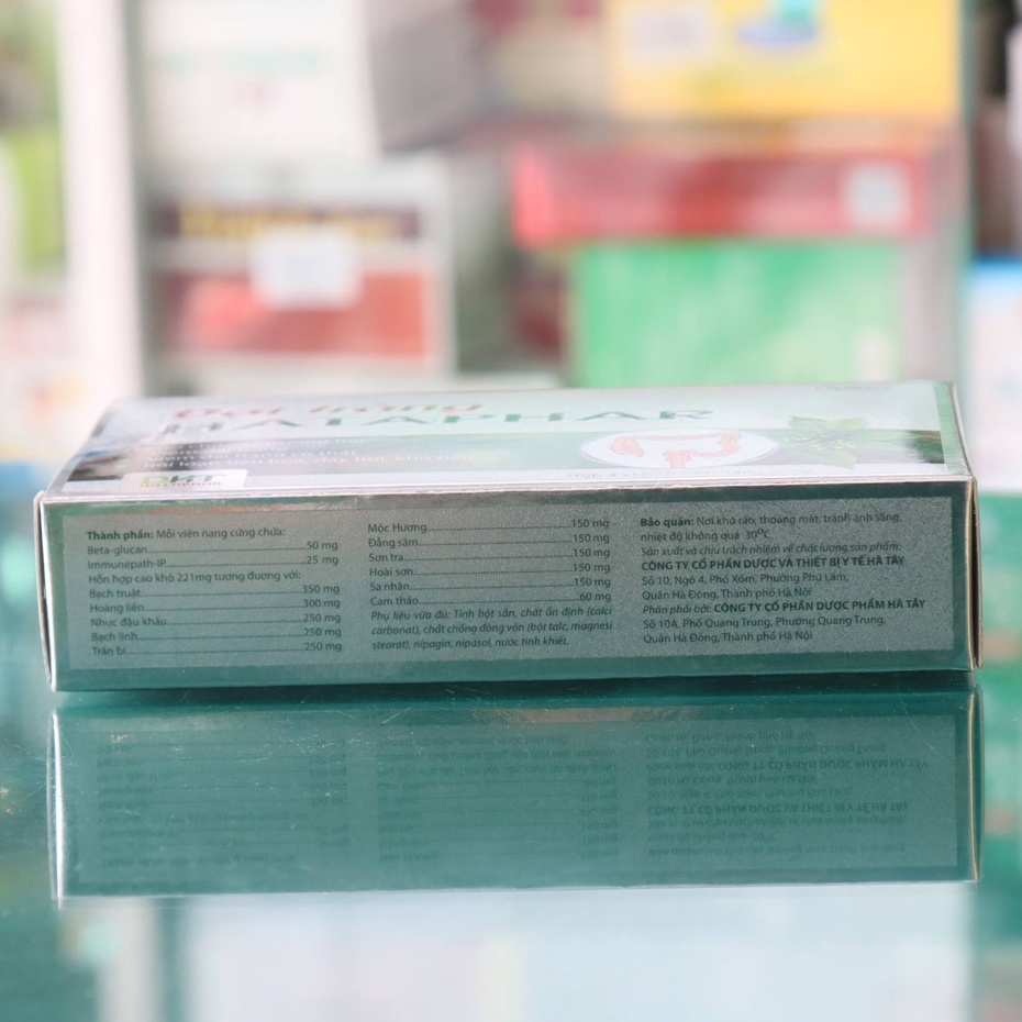 Đại Tràng Hataphar – Hỗ trợ cải thiện tình trạng rối loạn tiêu hóa, giảm đau bụng, đầy hơi (hộp 3 vỉ x 10 viên)