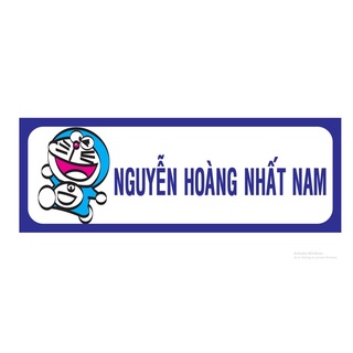 nhãn tên - phù hiệu - logo ủi