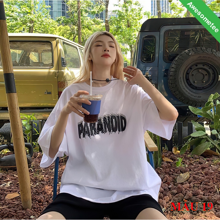 Áo thun tay lỡ Unisex Awesometee, áo phông form rộng ATL Anime BST2