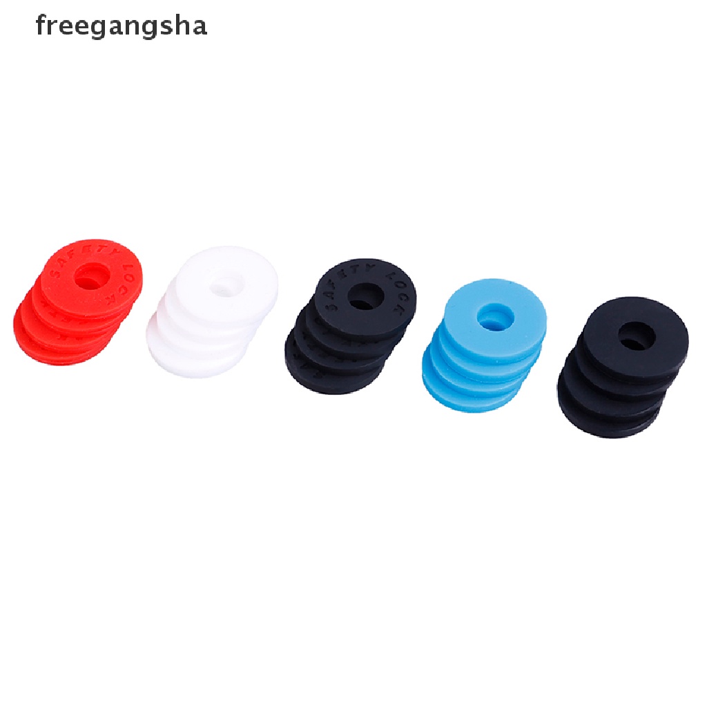 [FREG] 4pcs Silicone fender strap lock system easy install for guitar bass ukulele FDH