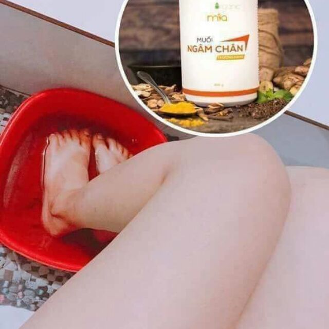Muối ngâm chân