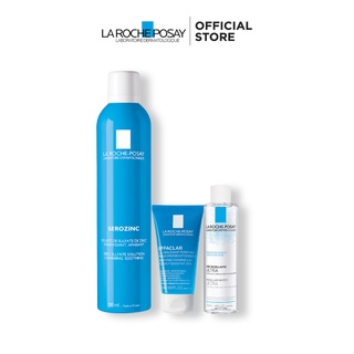 Bộ sản phẩm xịt khoáng giúp làm sạch & làm dịu da La RochePosay Serozinc