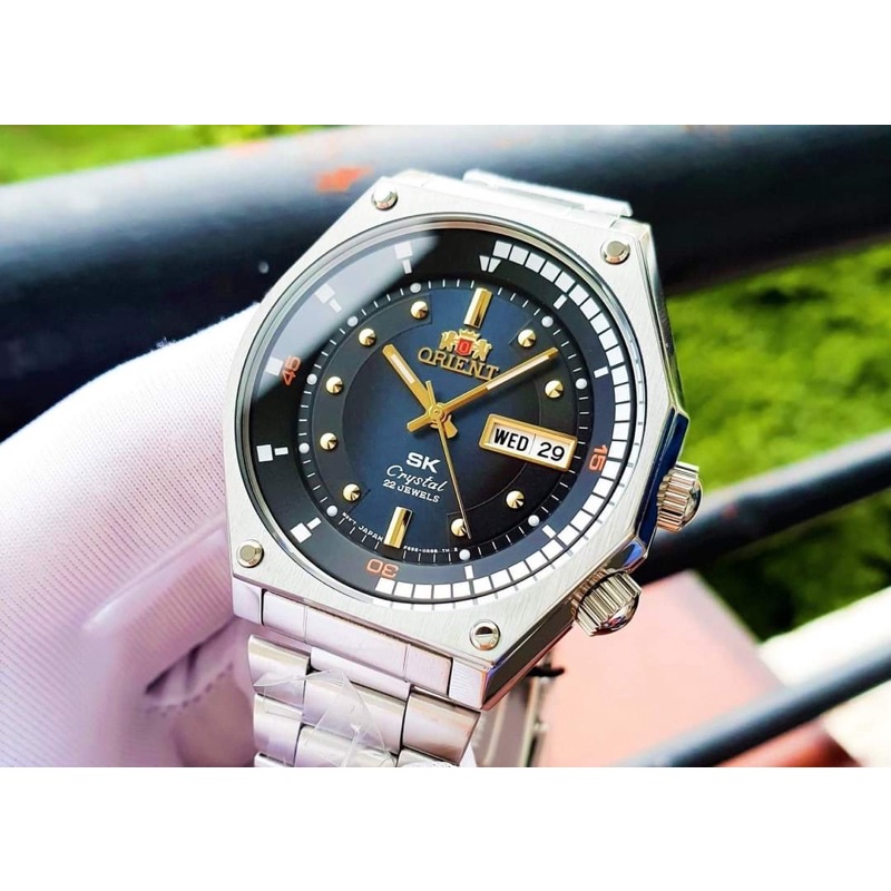 ĐỒNG HỒ NAM CHÍNH HÃNG Orient SK RA-AA0B03L Automatic - Phiên bản Xanh Đen