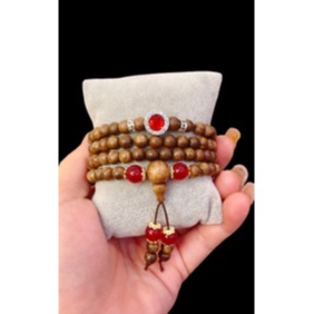 Vòng Tay Trầm Hương 108 Hạt Mix Char pandora