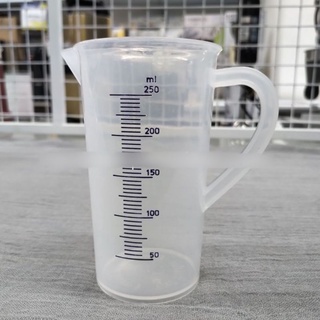 Ca đong chia vạch 250ml nhựa chắc chắn - dụng cụ pha chế quầy bar, gia dụng [ có sỉ ]