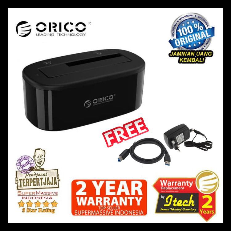 Vỏ Ổ Cứng Orico 6218us3 2.5 / 3.5 Inch Hdd / Ssd 1 Bay Code 888