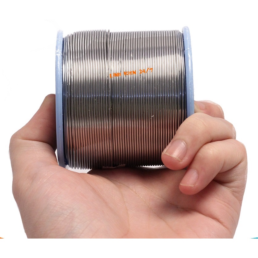 Thiếc Hàn, Chì Hàn SOLDER WIRE SUOER 65/35 0.8mm Loại Xịn (Cuộn 100g)