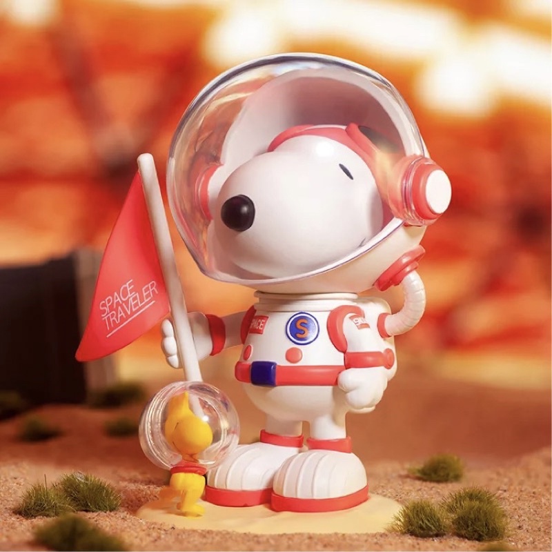 Mô hình SNOOPY Space Exploration Series phiên bản du hành vũ trụ Pop Mart