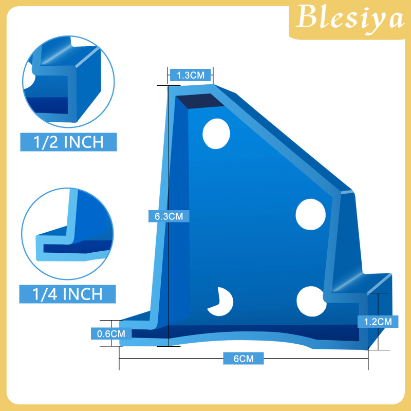 Set 20 Miếng Đệm Lót Sàn Gỗ Cứng Chuyên Nghiệp W / 1 / 4