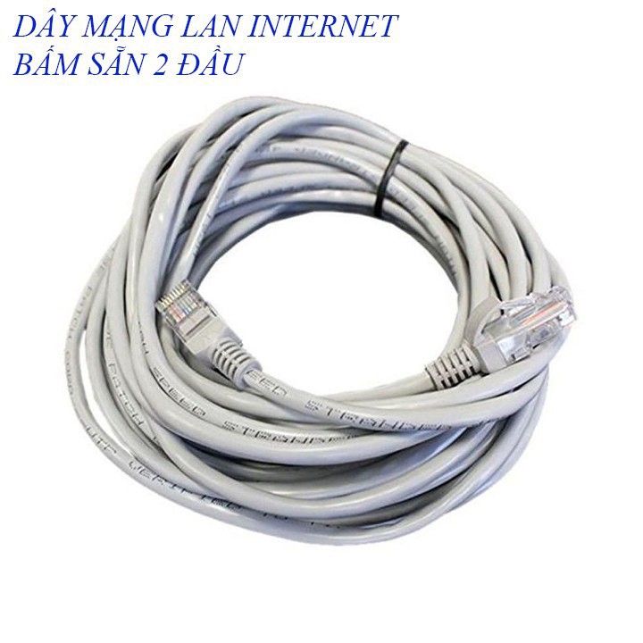 Dây cáp mạng/cáp internet bấm sẵn 2 đầu