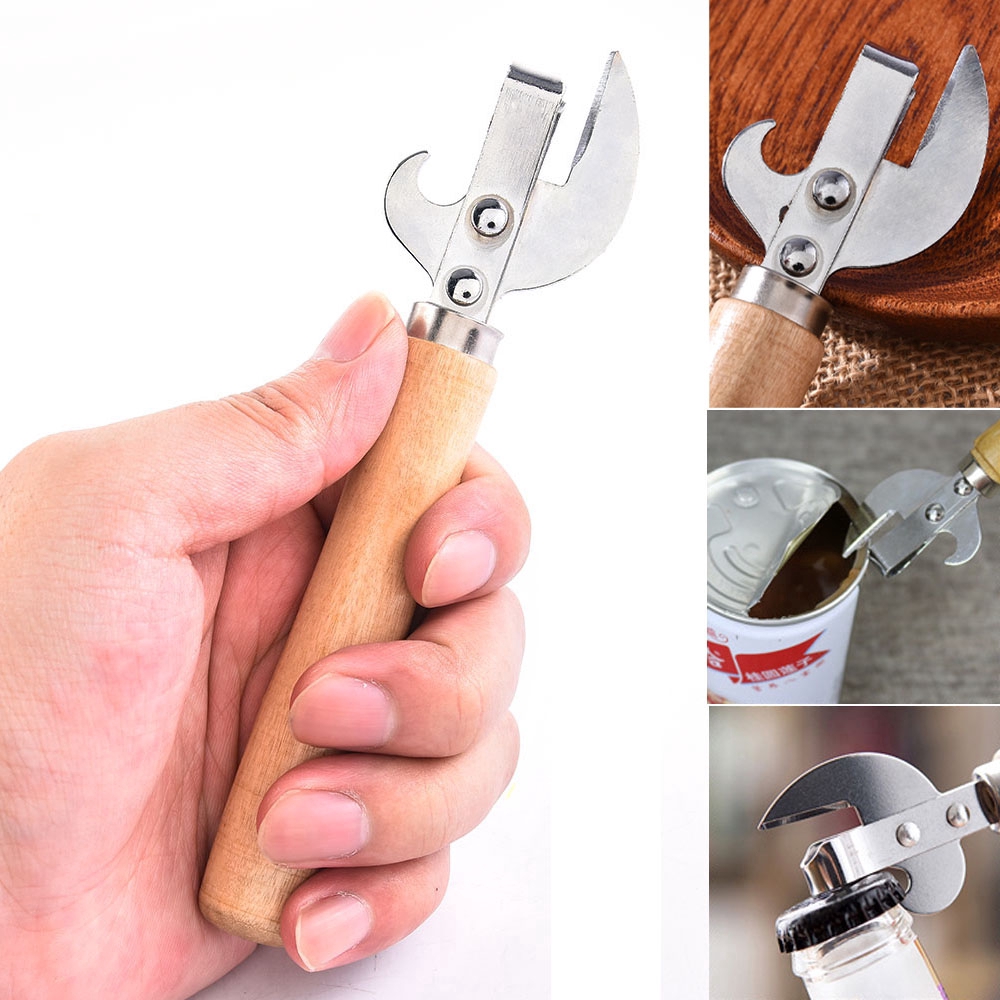 Dụng cụ mở nắp hộp bằng gỗ tiện dụng