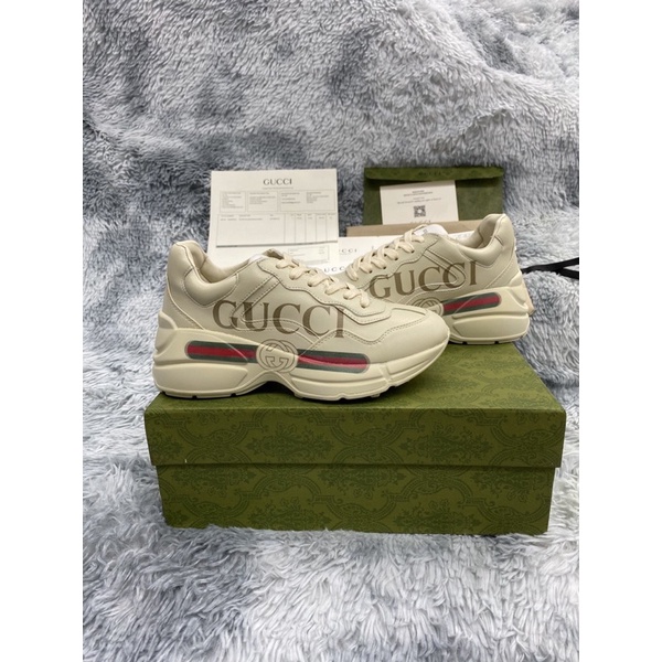 KHO SỈ HẢI HẠNH TẶNG BOX BẢO VỆ , GIÀY GU CI KẺ NGANG HÀNG 1:1