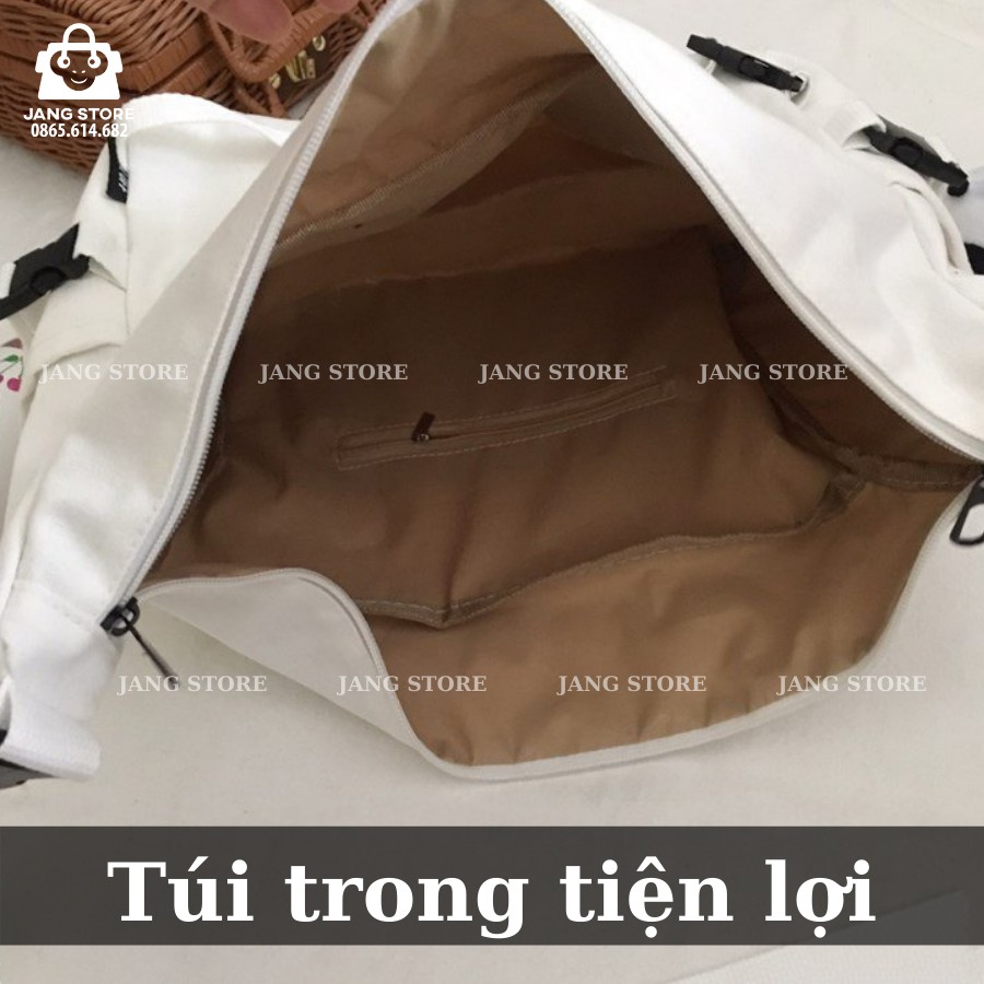 Túi Đeo Chéo Canvas Cỡ Lớn Thời Trang Hàn Quốc Học Sinh Sinh Viên Đi Học , Đi Chơi | BigBuy360 - bigbuy360.vn