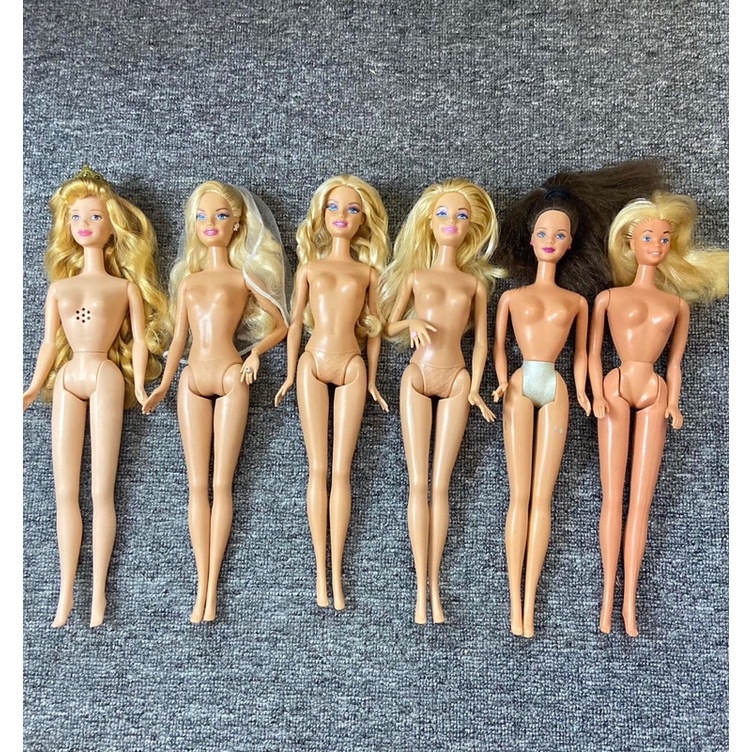 BBA2E-BÚP BÊ BARBIE CHÂN KHỚP ẨN MẶT XINH