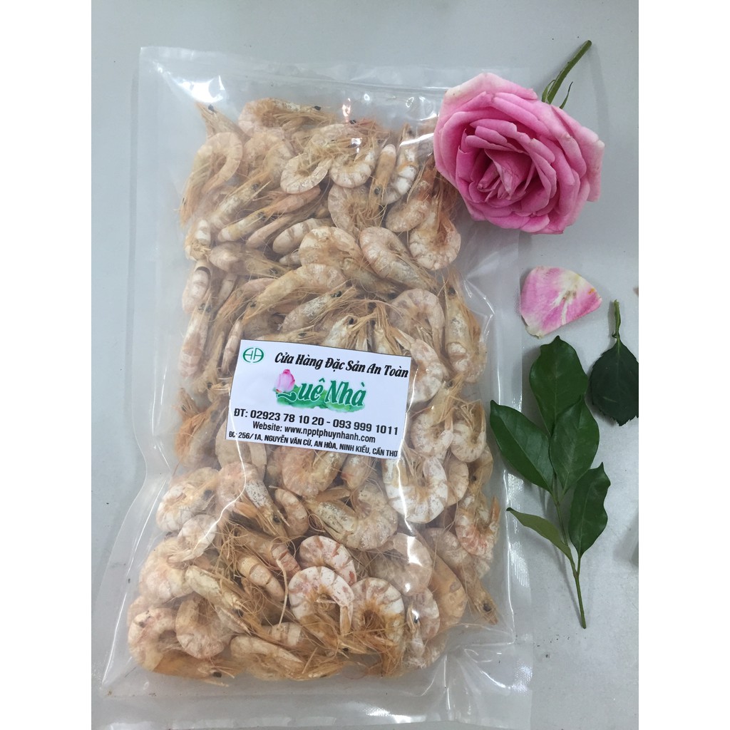 TÔM KHÔ NGUYÊN VỎ - TÔM THIÊN NHIÊN - 250gr