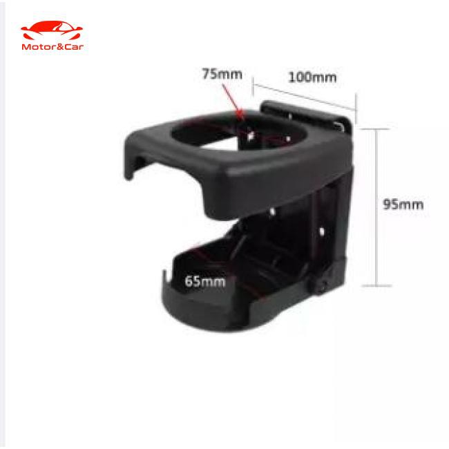 Khay Đựng Cốc Nước Gấp Gọn Dành Cho Xe Hơi