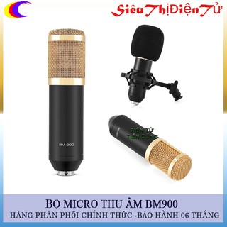 Bộ thu âm Micro BM-900 + CARD V10