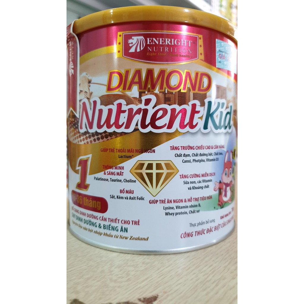 Sữa Diamond Nutrient Kid 1 700g Date T02/2022