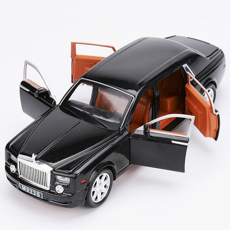 Xe mô hình tĩnh Rolls Royce Phantom tỉ lệ 1:24 màu Đen