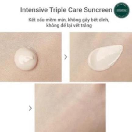 Kem chống nắng innisfree lâu trôi làm sáng da innisfree Intensive Triple Care Sunscreen SPF50+