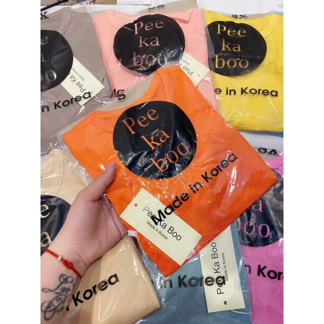 Bộ dài tay PeeKaBoo chất cotton lạnh có giãn 4 chiều cho Bé Trai & Bé Gái [ CHUẨN HÀNG LOẠI 1 ] | BigBuy360 - bigbuy360.vn