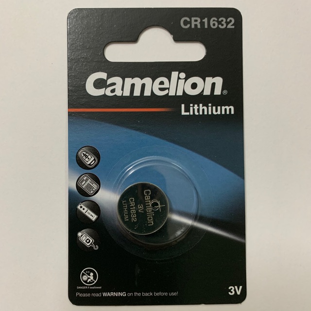 Pin CR1632 CR1620 CR1220 Camelion Lithium 3V vỉ 1 viên