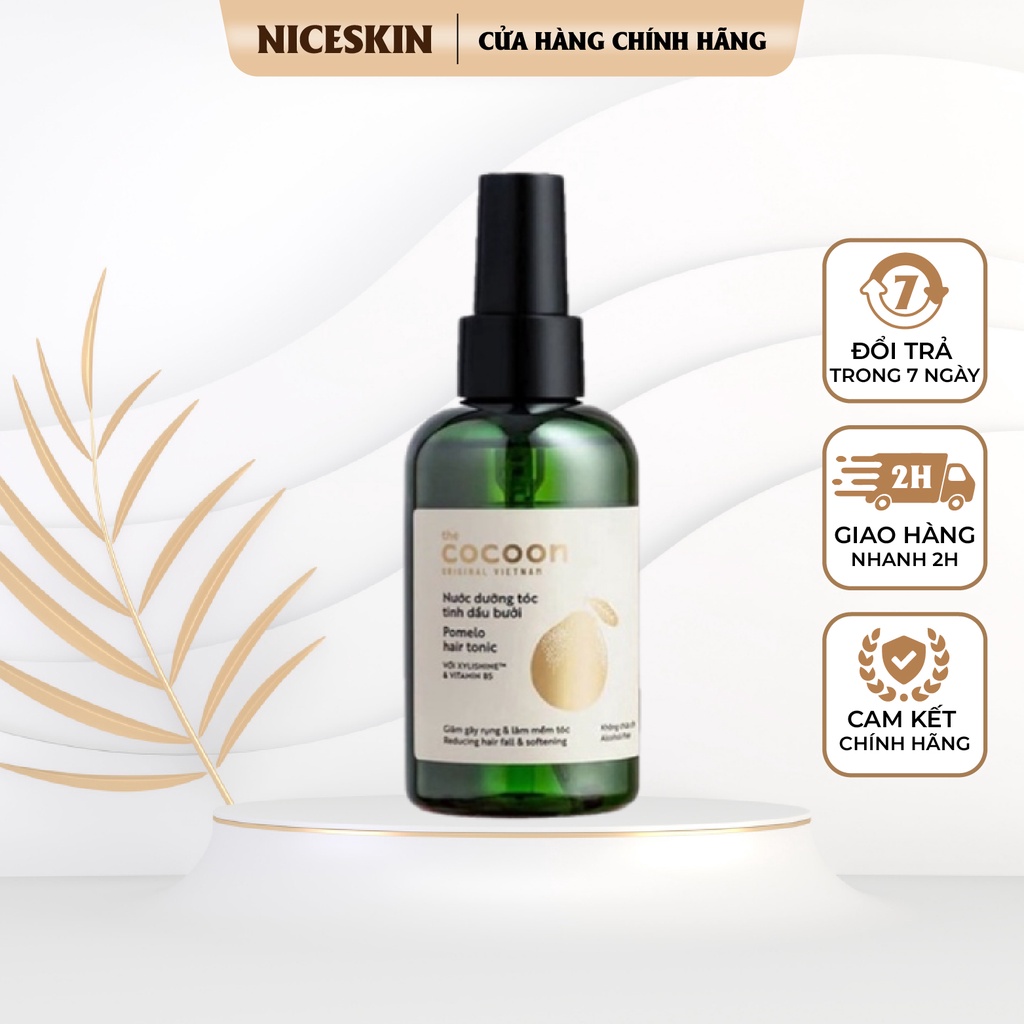 Nước Dưỡng Tóc Tinh Dầu Bưởi Cocoon 140ml - 100% hàng chính hãng