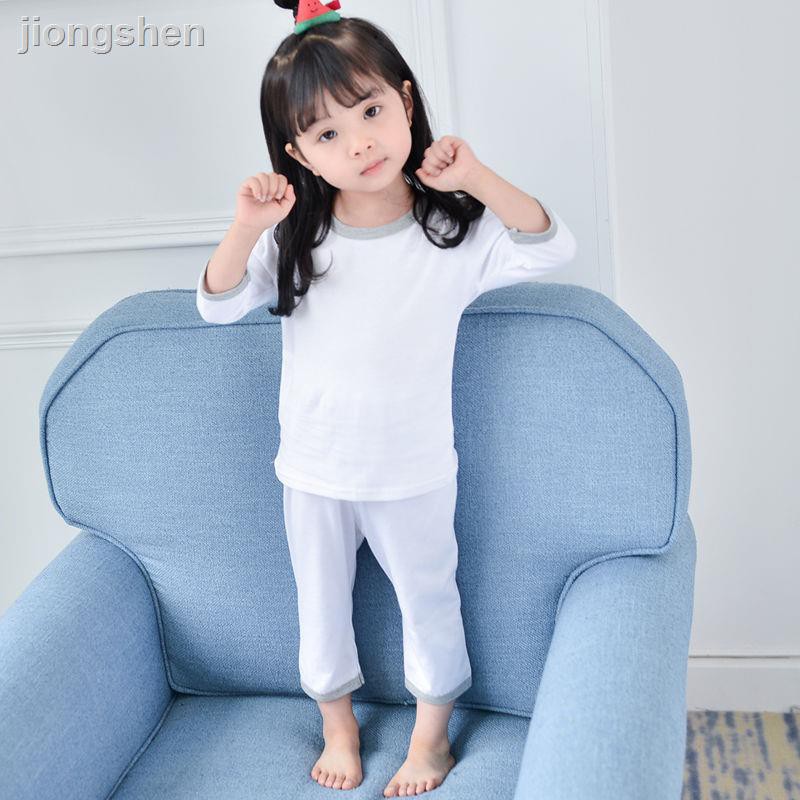 Bộ Đồ Ngủ Cotton Mùa Hè 2018 Cho Bé Trai / Gái Mới