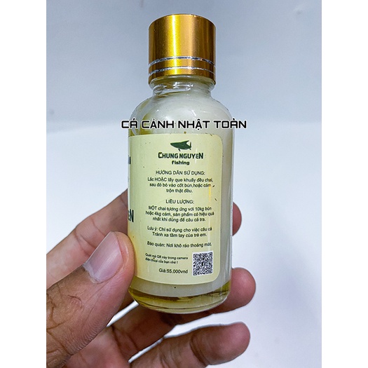DẦU HĂNG KÍCH THÍCH CÁ ĂN CHUNG NGUYEN FISHING