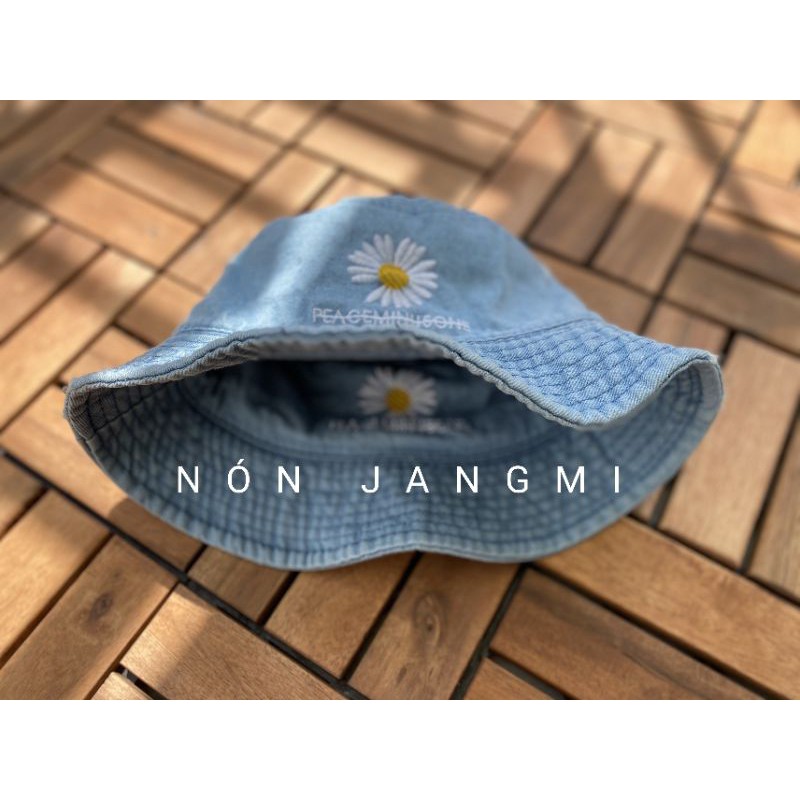 Nón Bucket Vải Jean