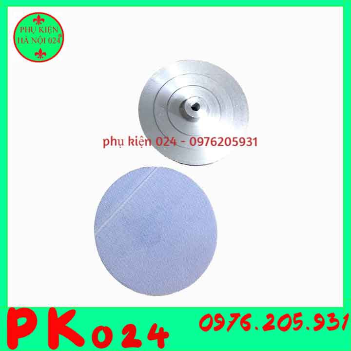 Đế Nhôm Gắn Phớt Đánh Bóng Nhôm Loại 4 - 5 Inch Trục M10 Tùy Chọn