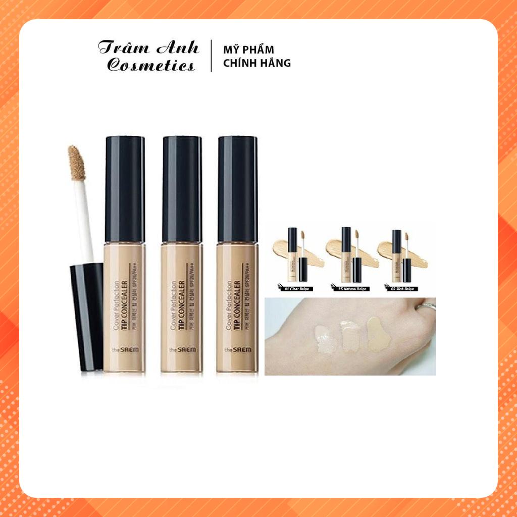 Kem Che Khuyết Điểm The Saem - Kem Che Khuyết Điểm The Seam Cover Perfection Tip Concealer SPF28 PA++ 6.5g