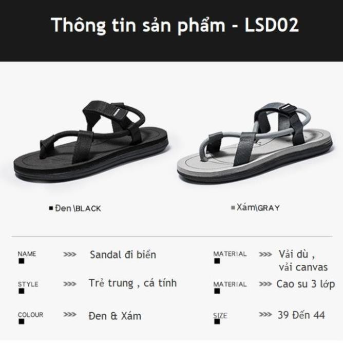 Sandal nam nữ xỏ ngón , xăng đan nam nữ đi du lịch , đi biển mẫu mới