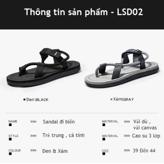 [Mã FAMARAL1 giảm 10k đơn 50k] [Hàng Có Sẵn] Sandal nam nữ xỏ ngón , xăng đan nam nữ đi du lịch , đi biển mẫu mới