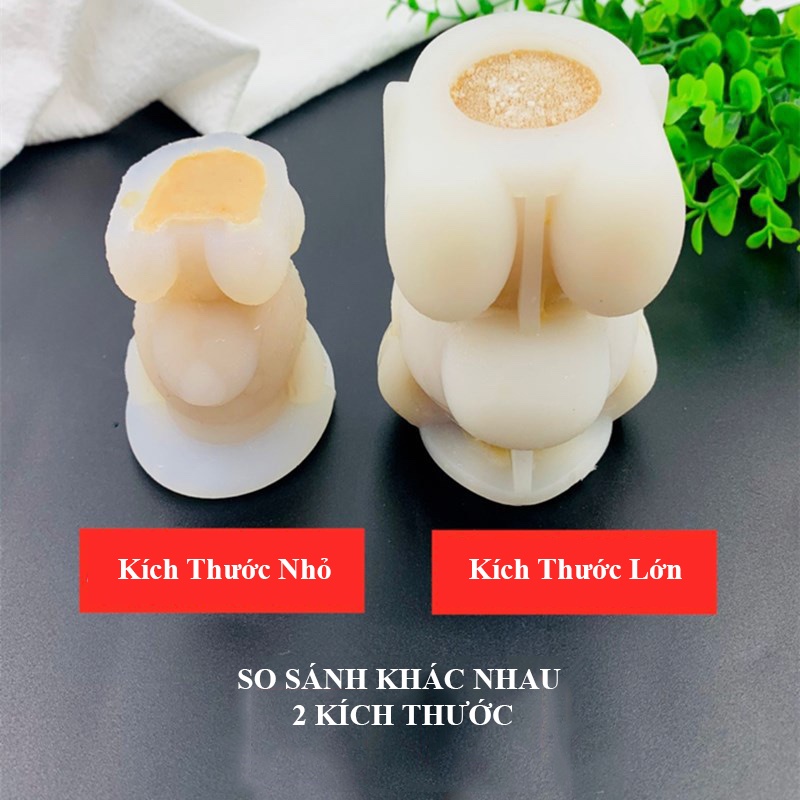 Khuôn silicon tạo hình gấu, chó con