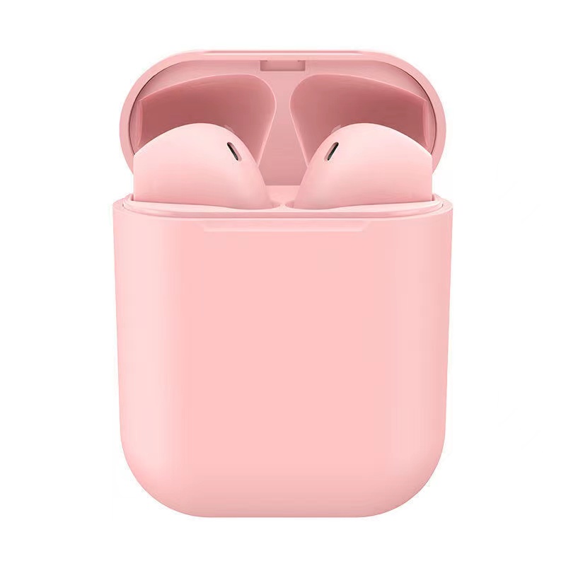 Tai nghe TWS ko dây bluetooth Inpods 12 I12Pro âm thanh HiFi chống thấm nước màu macaron dành cho ip,ĐT táo/Android