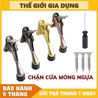 Chặn cửa móng ngựa bằng thép không gỉ tặng kèm ốc vít