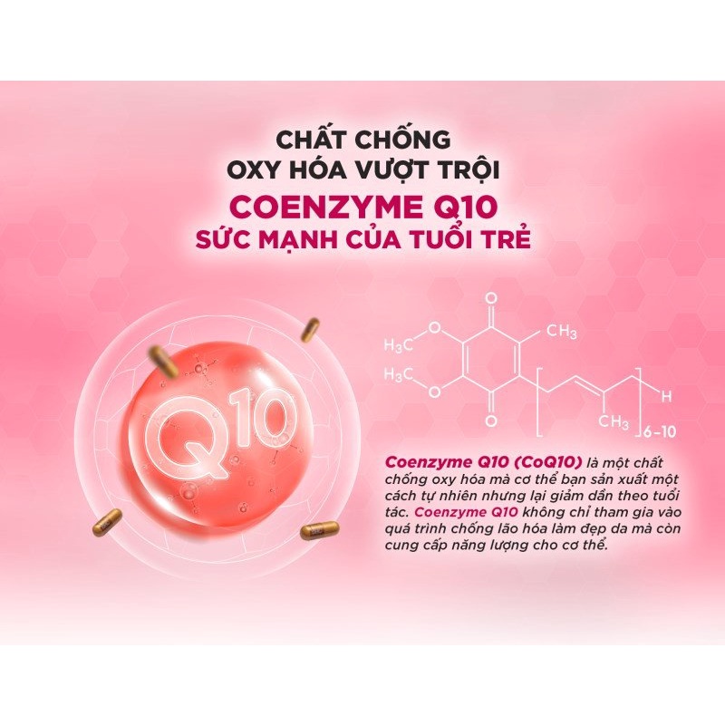 Viên uống DHC Coenzyme Q10 gói 30 ngày Nhật Bản hỗ trợ làm đẹp da