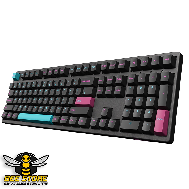 Bàn phím cơ AKKO 3108 Midnight R2 - Tặng kèm 40 keycap | Hàng chính hãng bảo hành 12 tháng