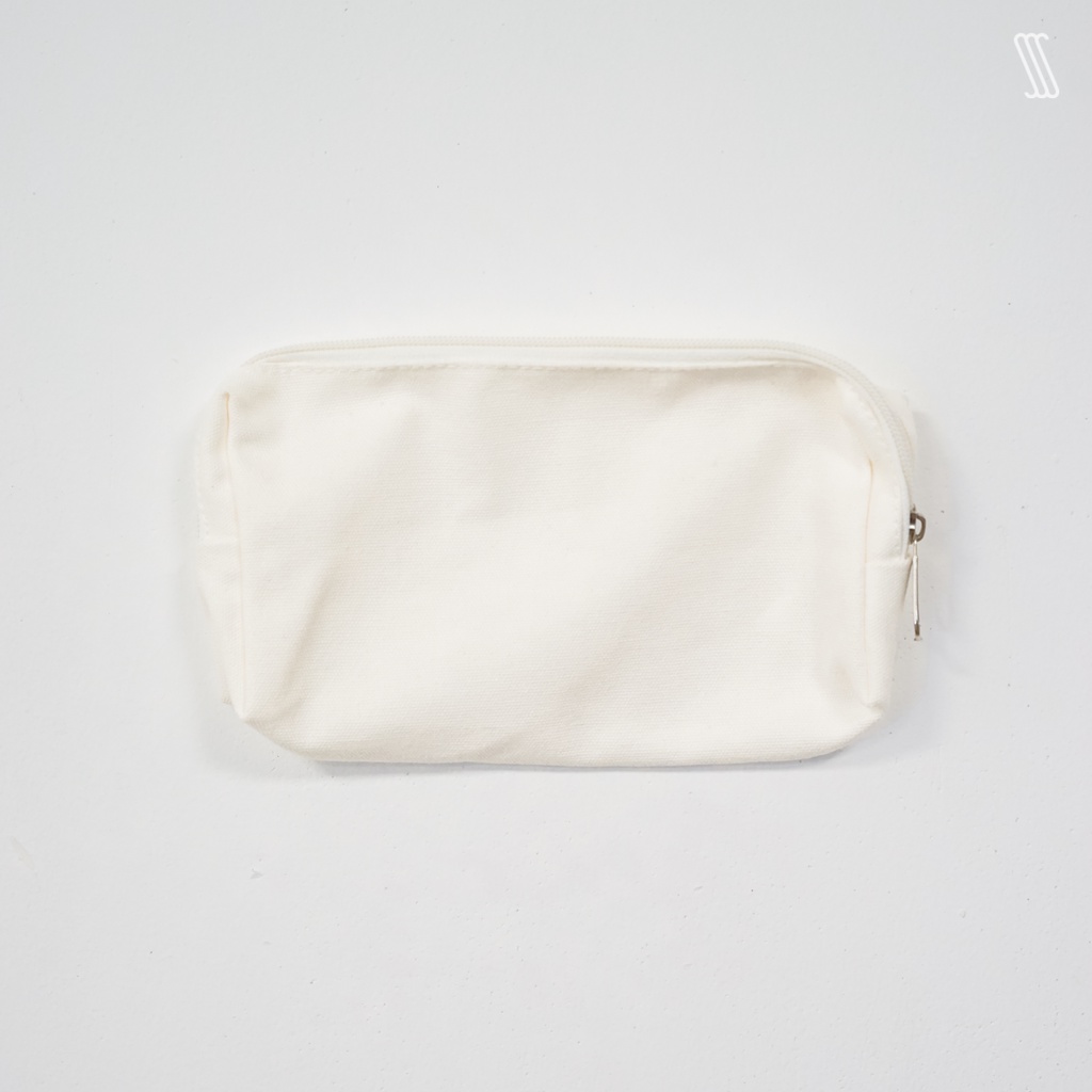 Túi unisex đa năng canvas SSSTUTTER khoá kéo SSS REFINED PEN BAG