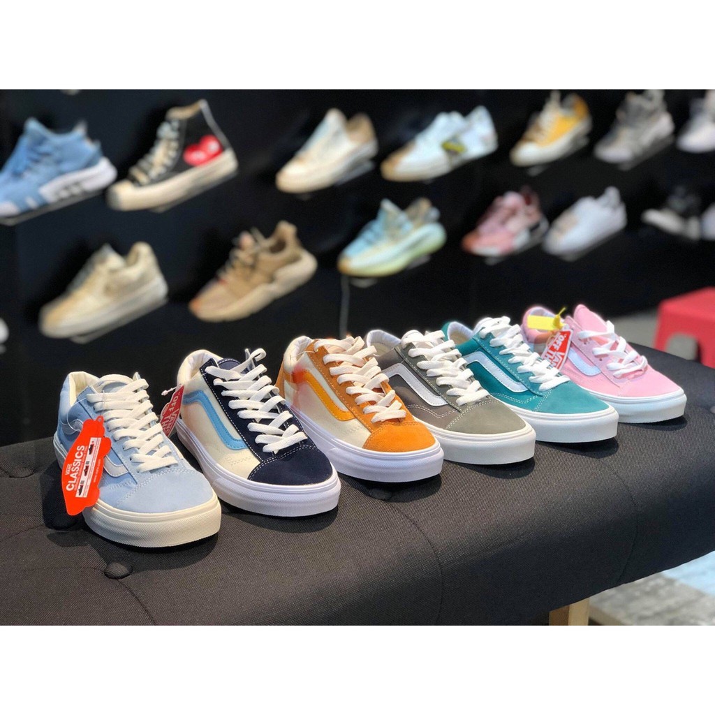 [Rẻ Vô Địch] Giày Vans Vault Style Old Skool đen thấp nam nữ | BigBuy360 - bigbuy360.vn