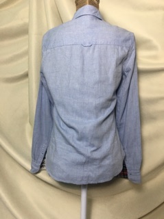 áo sơ mi hiệu h&m used,size 4 mỹ