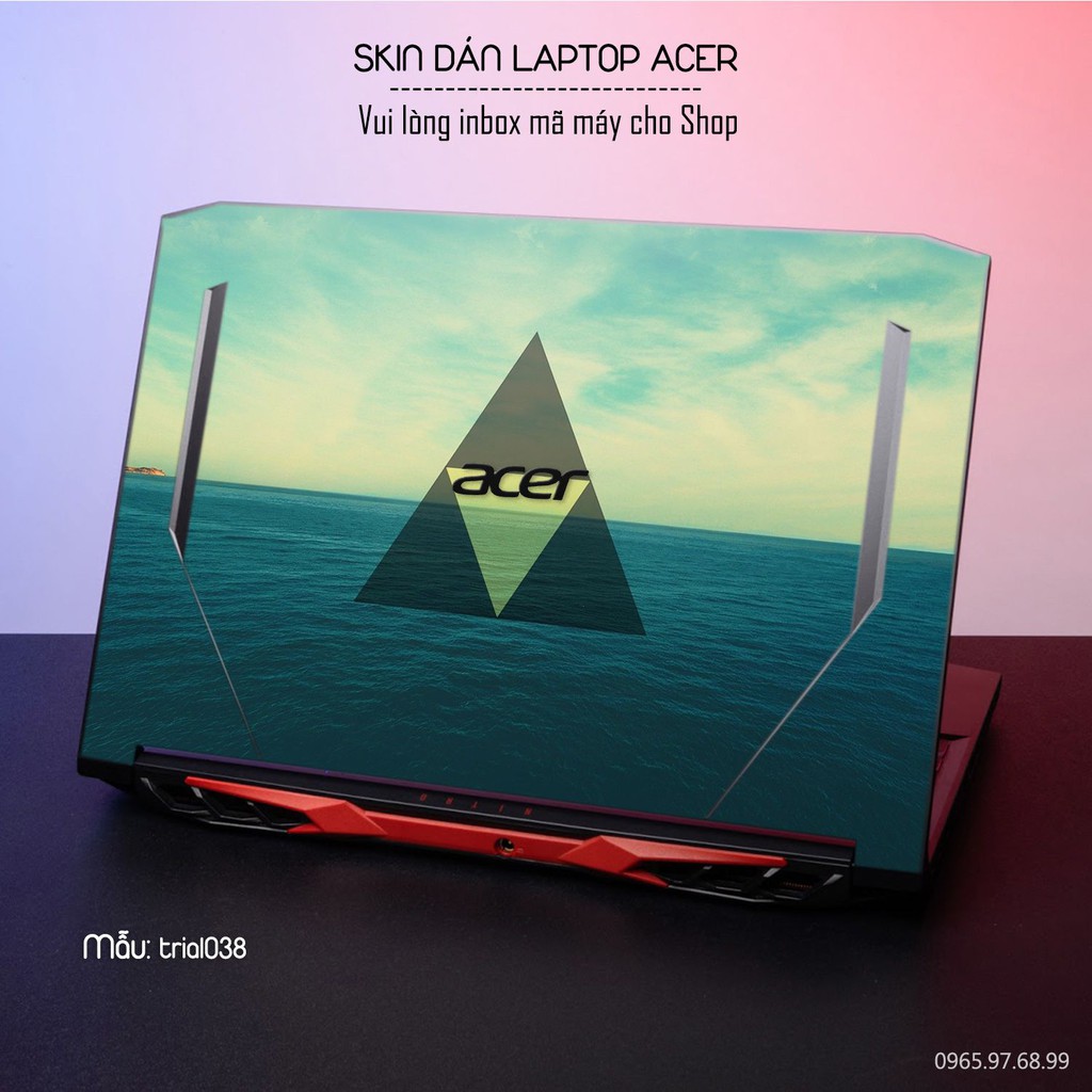 Dán decal cho các dòng Laptop Acer in nhiều mẫu cực đẹp theo yêu cầu