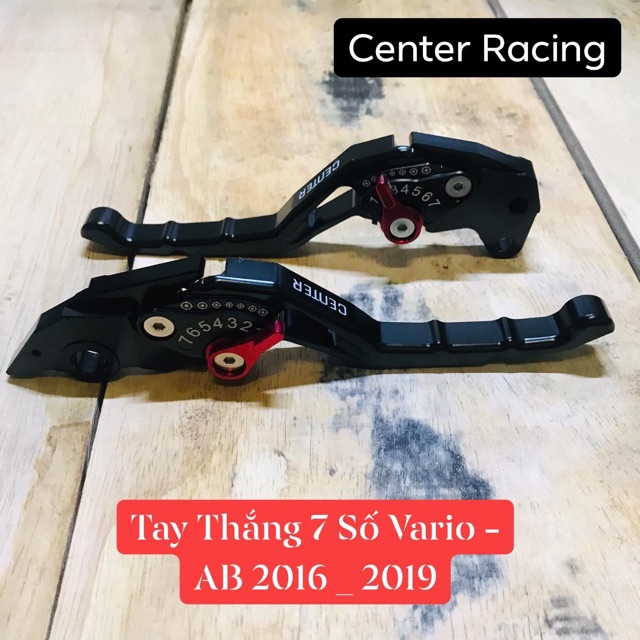 [ Poin CNC ] Tay thắng 7 số Xe Honda  Click ; Vario ; Air Blade 2016 - 2019 Cao Cấp [ Center Racing ] BBVN