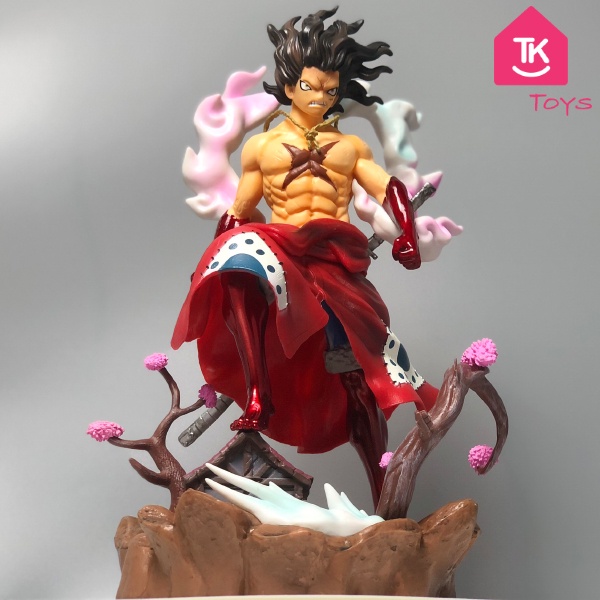 🔥Xả Lỗ 35cm🔥 Mô Hình Luffy Wano Đẹp Chi Tiết - Figure Nhân Vật Luffy Snaker Mann Gear 4 TOys - Mô Hình One Piece