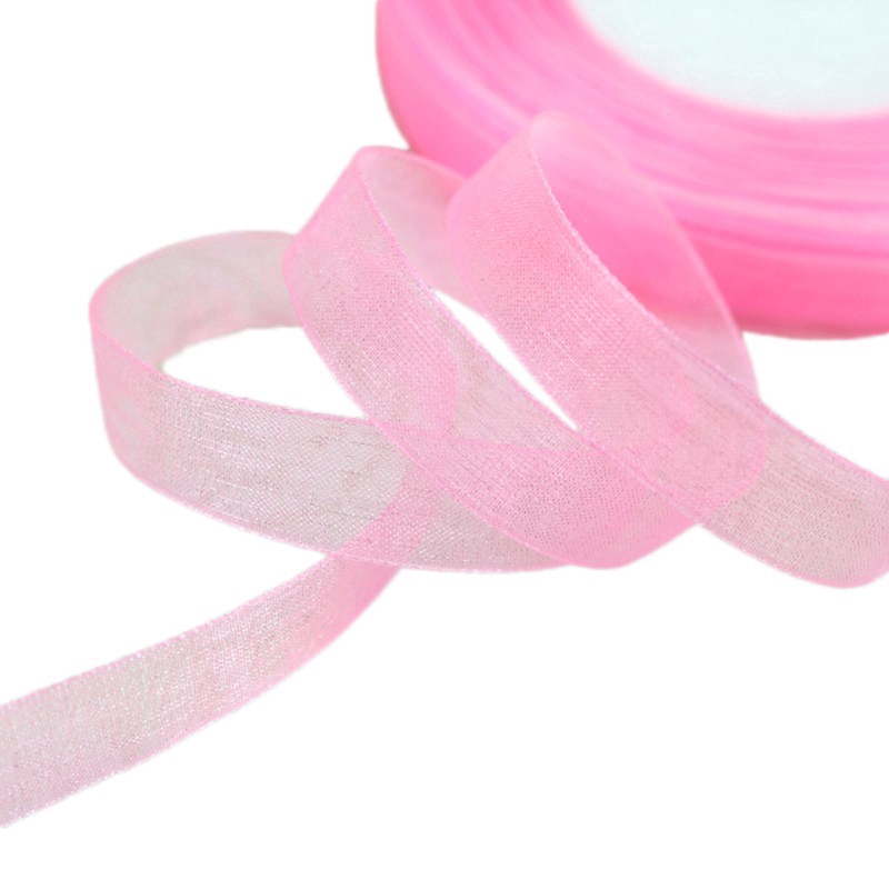 Cuộn dây ruy băng kích thước 50 yards/ 12mm dùng trang trí giáng sinh