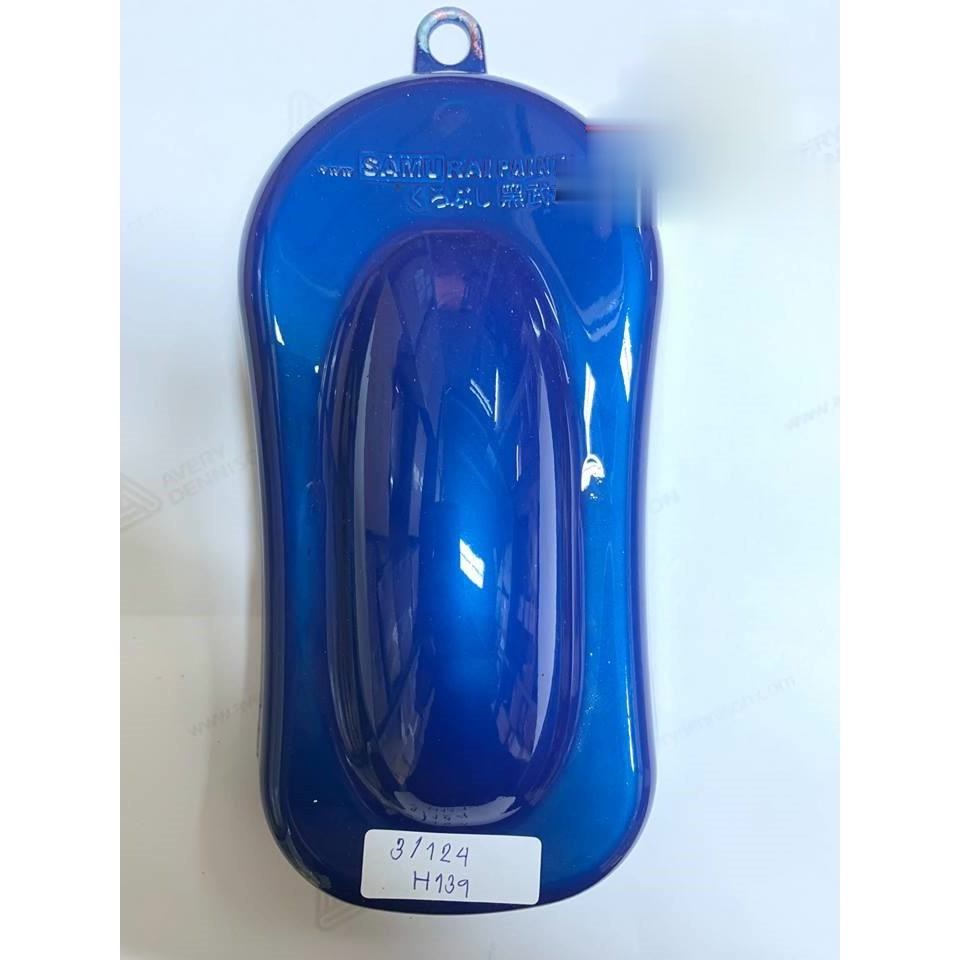 Sơn xịt Samurai màu Xanh Federal - H139 , Dầu Nhớt 20